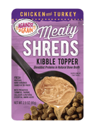 Shreds Slow Cooked Shredded Chicken & Turkey Kibble Topper
