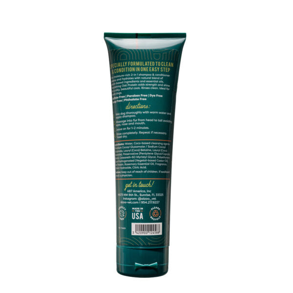 2-in-1 dog shampoo and conditioner