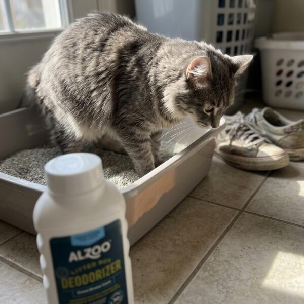 Cat Litter Deodorizer, Ocean Breeze Scent, 26.6 Oz., Pack of 2