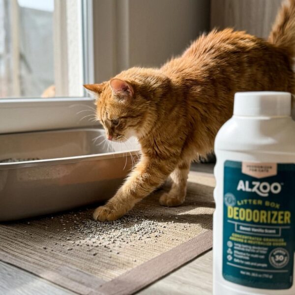 Cat Litter Deodorizer, Sweet Vanilla Scent, 26.6 Oz., Pack of 2