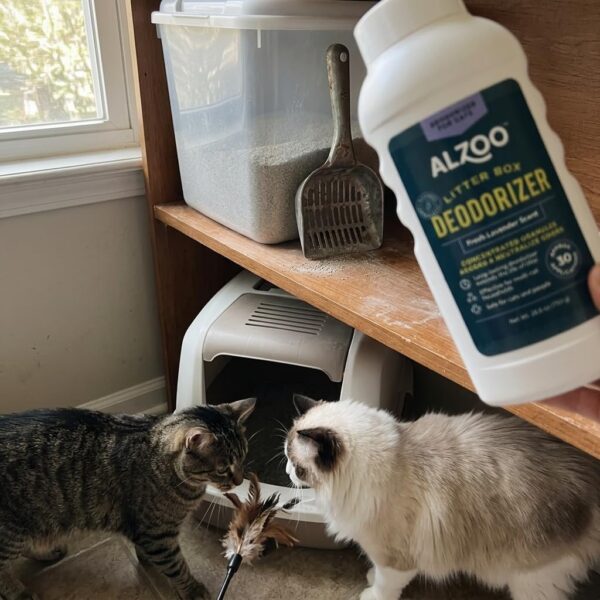 Cat Litter Deodorizer, Fresh Lavender Scent, 26.6 Oz., Pack of 2