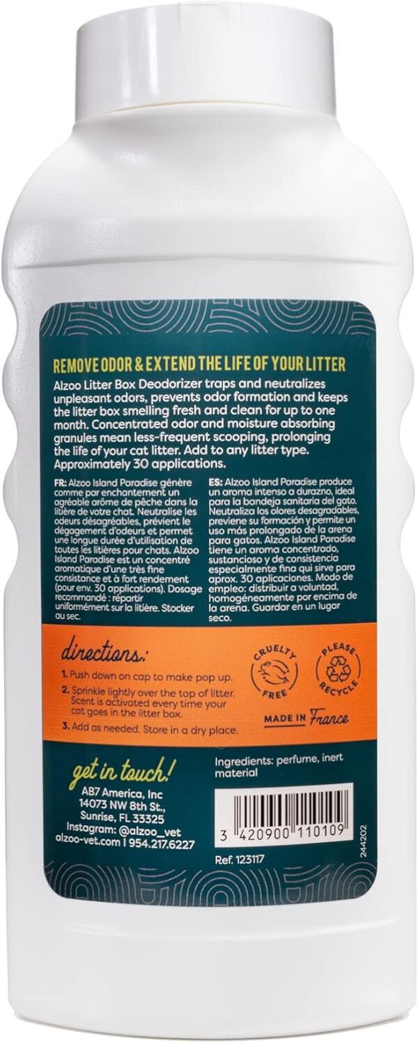 Cat Litter Deodorizer, Island Paradise Scent, 26.6 Oz., Pack of 2