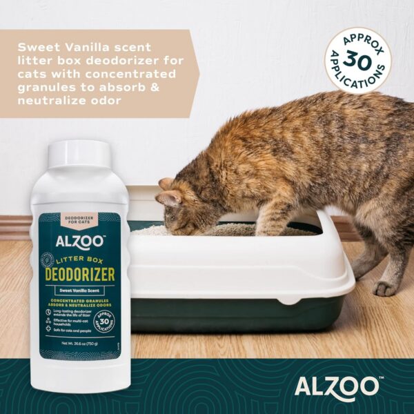 Cat Litter Deodorizer, Sweet Vanilla Scent, 26.6 Oz., Pack of 2