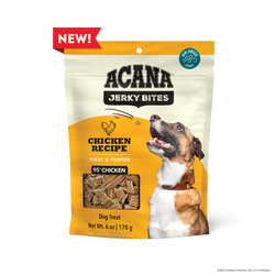 ACANA Jerky Bites Chicken Recipe Soft & Chewy Treats