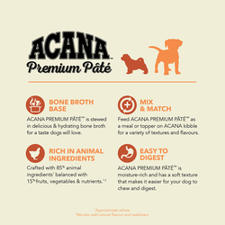 Premium Pâté, Puppy Recipe in Bone Broth Wet Dog Food