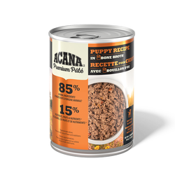 Premium Pâté, Puppy Recipe in Bone Broth Wet Dog Food