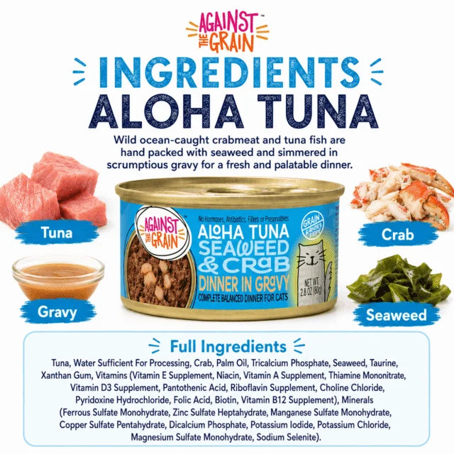 Aloha Tuna with Crab & Seaweed