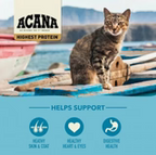 ACANA Wild Atlantic Freeze Dried Coated Grain Free Dry Cat Food