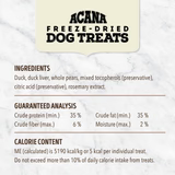 ACANA Singles Grain Free Limited Ingredient Diet Duck and Pear Formula Dog Treats