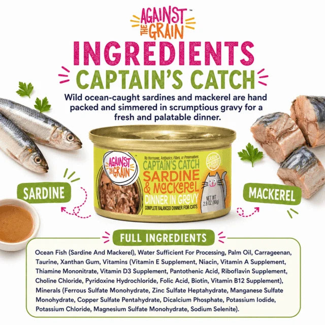 Captain’s Catch with Sardine & Mackerel