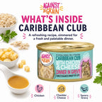 Caribbean Club with Chicken & Cheese