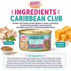 Caribbean Club with Chicken & Cheese