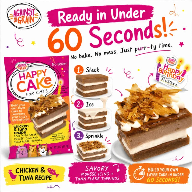 Happy Cakes for Cats