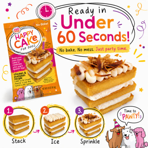 Happy Cakes for Dogs