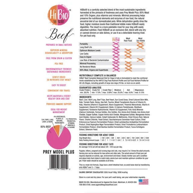 Hi Bio Beef 3.2 lbs