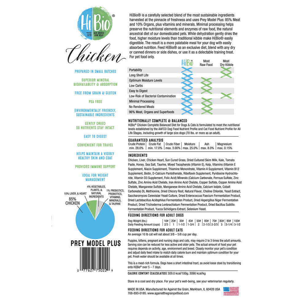 Hi Bio Chicken Super Food 3.2 Lbs