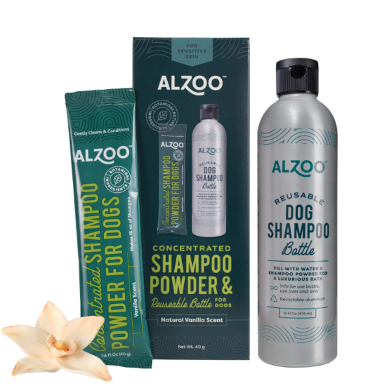 Refillable Dog Shampoo Kit