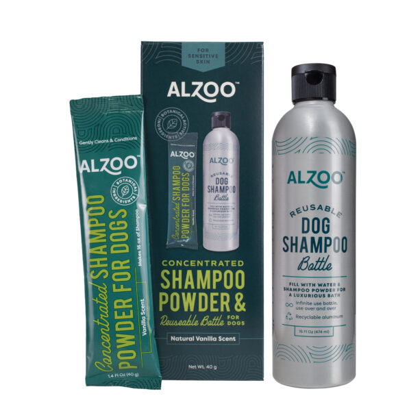 Refillable Dog Shampoo Kit