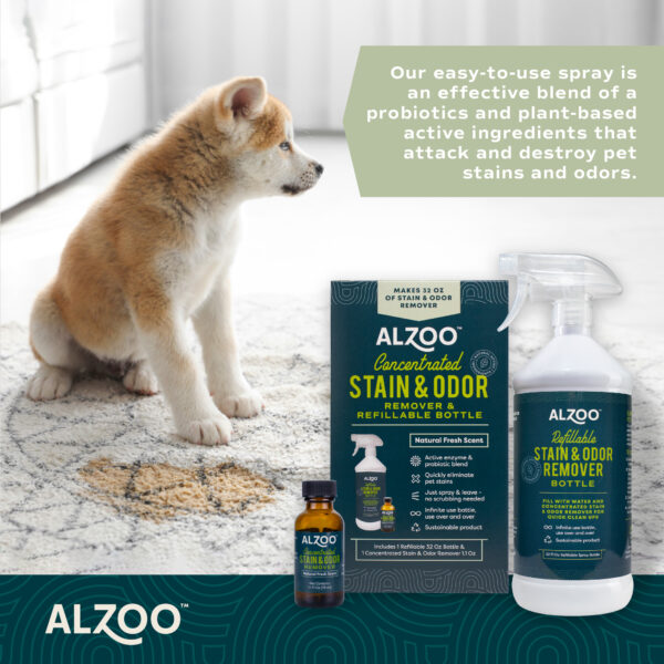 Concentrated Stain & Odor Remover Bundle Bottle Set