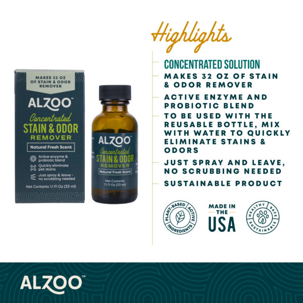 Concentrated Enzyme-Based Stain & Odor Remover Refill