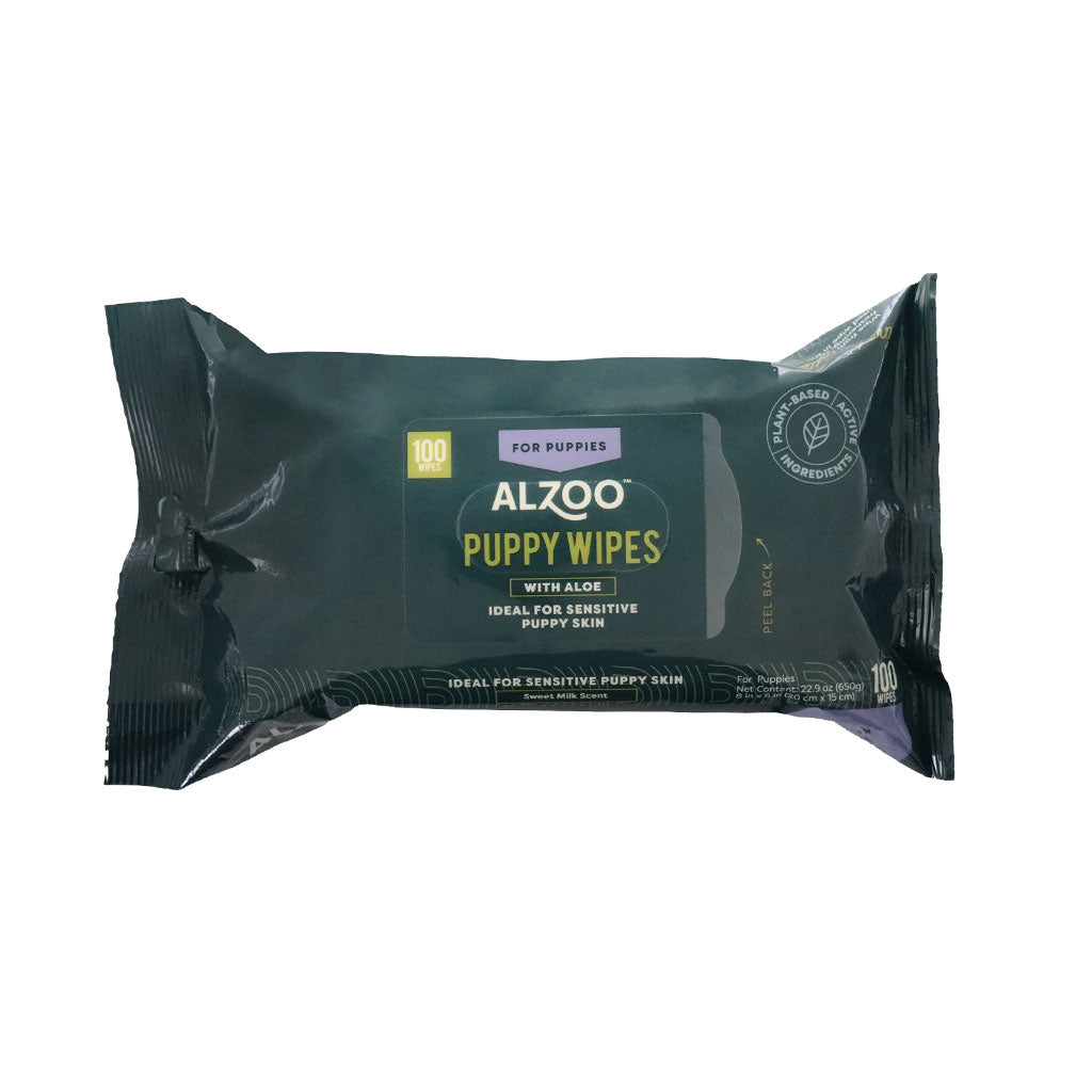 Plant-Based Grooming Wipes for Puppies