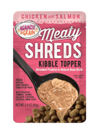 Shreds Slow Cooked Shredded Chicken & Salmon Kibble Topper
